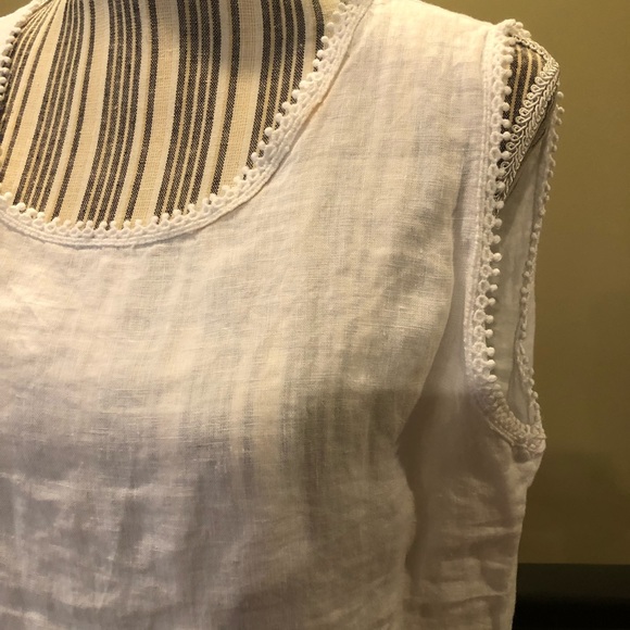 NWT 100% Italian Linen Women Top - Picture 3 of 5